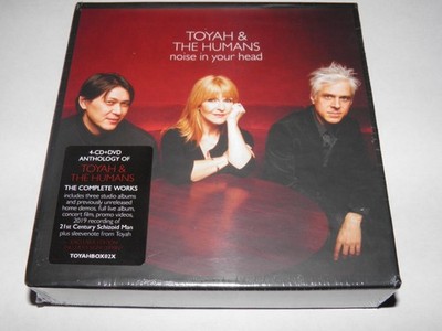 TOYAH & THE HUMANS - SIGNED Noise In Your Head 4CD + DVD Box Set MINT SEALED
