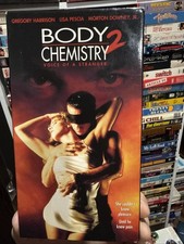 Body Chemistry 2 Voice Of A Stranger 1991 VHS Rare NON RENTAL LIKE NEW