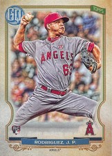 Jose Rodriguez 2020 Topps Gypsy Queen 127 LA Angels Rookie BASEBALL Card. rookie card picture