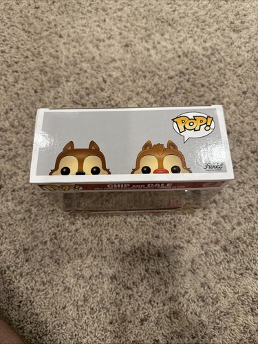 Funko POP Disney: Chip and Dale figuras de vinilo flocadas - paquete de 2 convenciones 2017 - Imagen 11 de 14