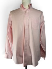 Brooks Brothers Regent Fit Mens 16.5 34/35 Pink Non Iron Cotton Dress Shirt