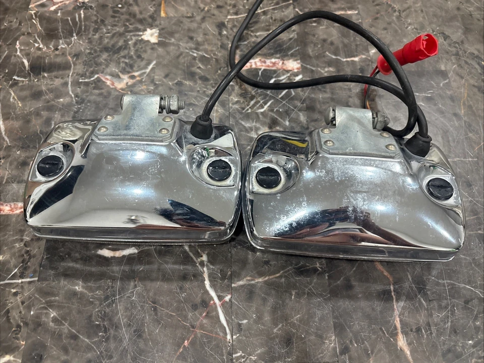 89-91 1989-1991 Jaguar XJS V12 Hella Fog Light Lamp lights Oem - Image 3 of 4