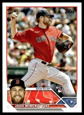 Josh Winckowski RC 2023 Topps #76 Boston Red Sox 33236 Baseball Card