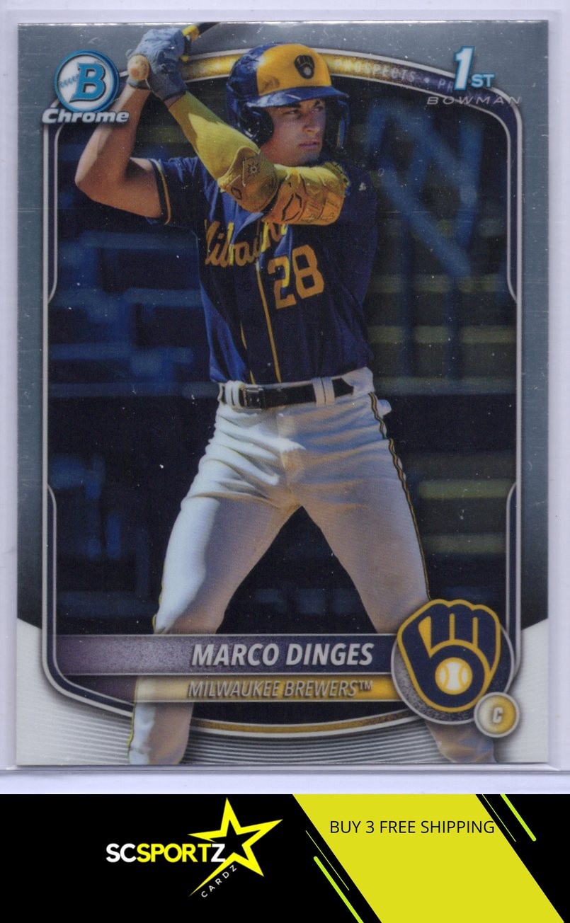 2025 Bowman Chrome #BCP-183 Marco Dinges Prospects TT