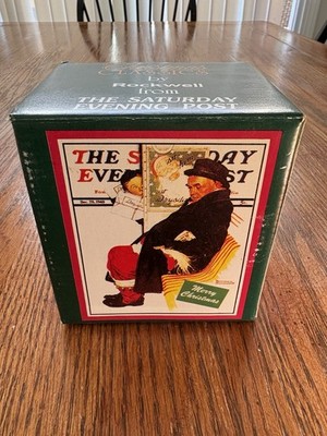 Norman Rockwell  Christmas Classics  10 oz. ceramic mug