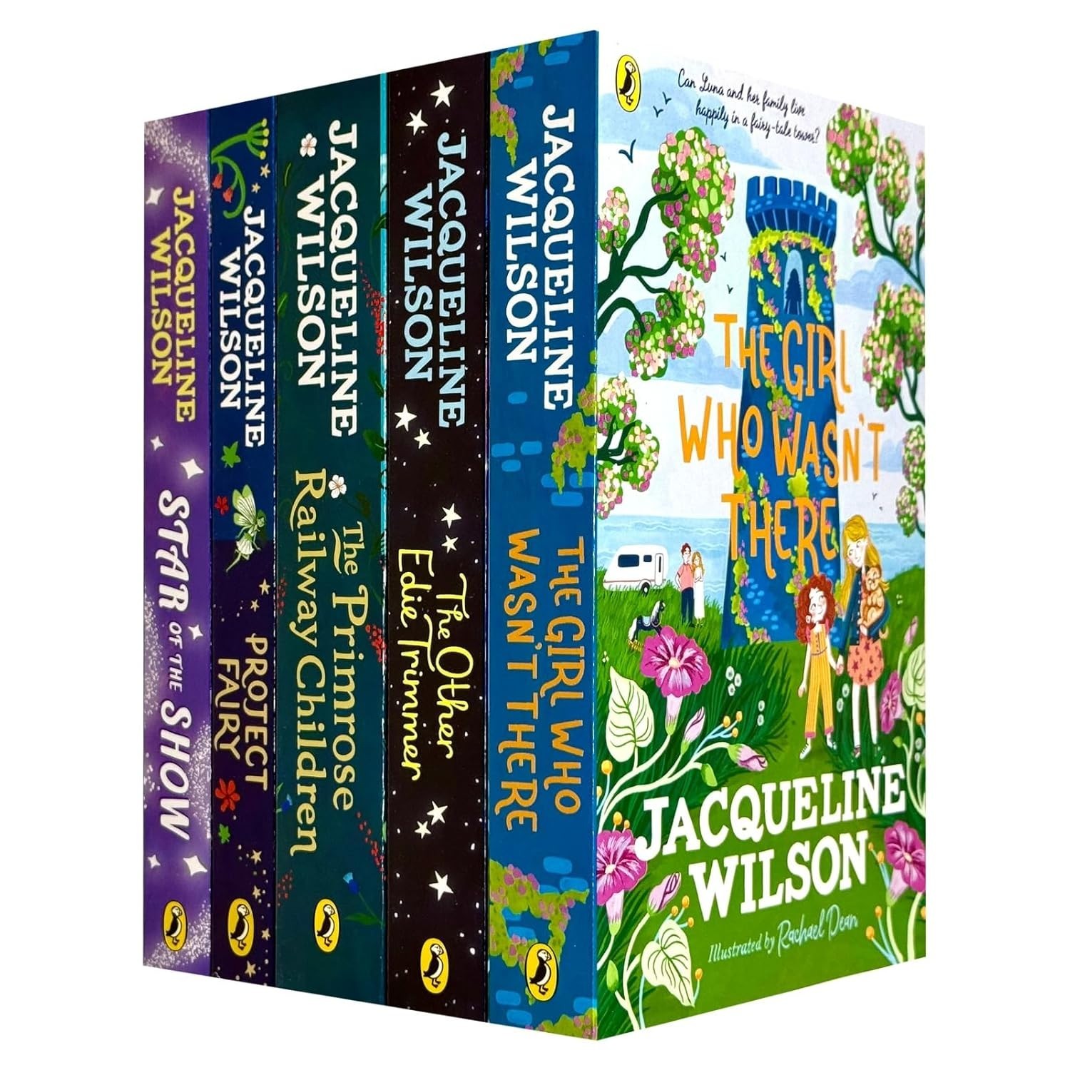 Jacqueline Wilson Collection 5 Books Set Project Fairy,Primrose Railway Children