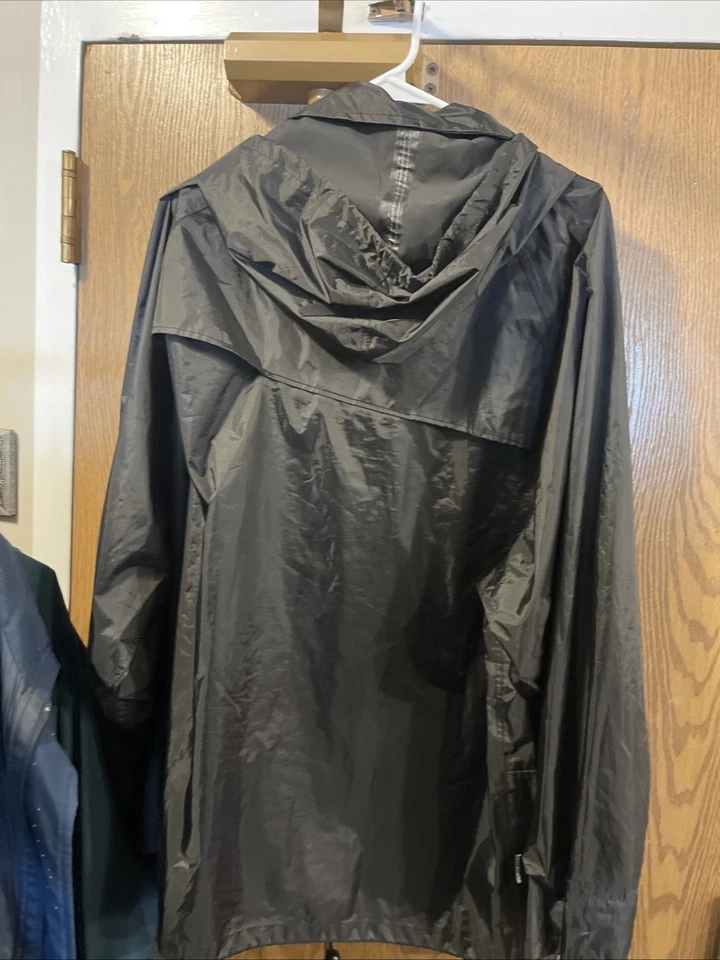 Portwest Mens Navy Blue Long Sleeve Full-Zip Pockets Rain Jacket Size 2XL! - Image 3 of 4