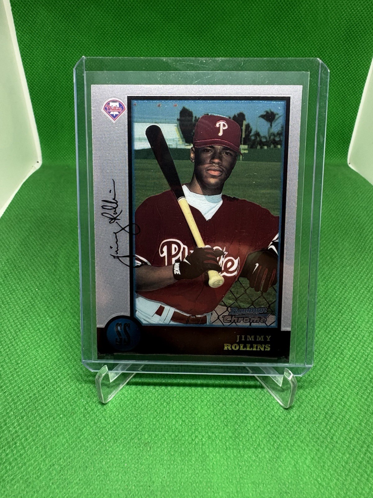 1998 Bowman Chrome - Jimmy Rollins Card #181 (RC)