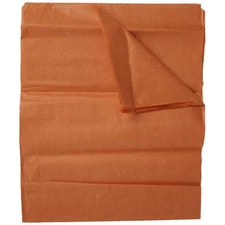 Solid Orange Tissue Sheets 20"x26", 10 Ct – For Gift Wrapping & Craft Projects