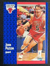 1991-1992 Fleer John Paxson #31 Chicago Bulls