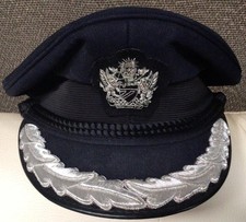 ORIGINAL Superb BRITISH AIRWAYS male Pilot VISOR CAP with Bullion badge