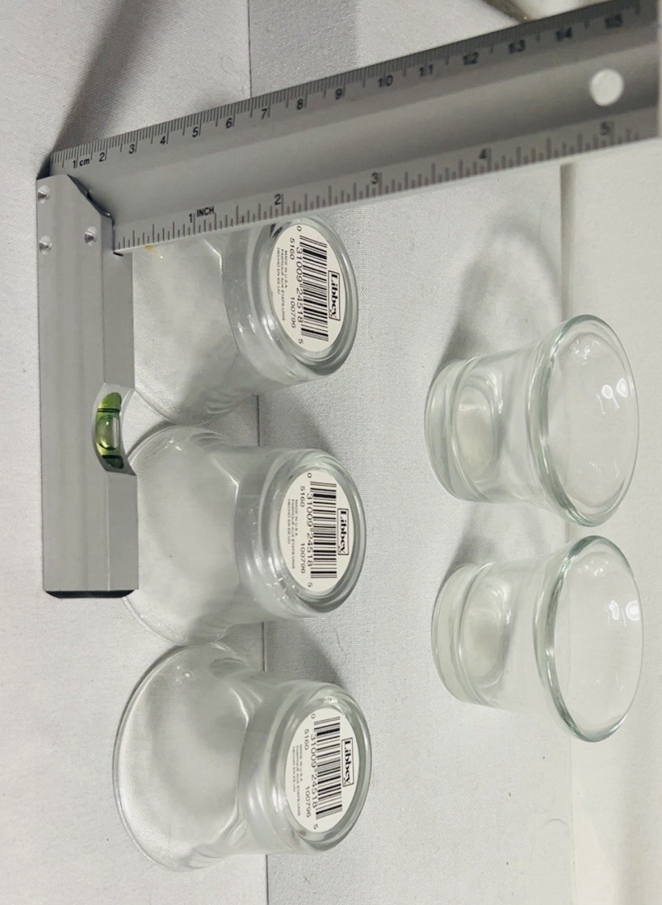 LOT OF 10 Clear Glass Votive Candle Holder | Wedding Table Decor | Tealight Cup