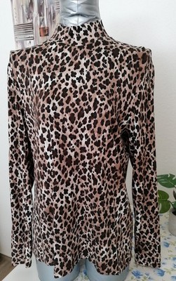 Leo Pulli Langarm Reißverschluß hinten Stehkragen Gr.XL