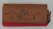 Disney Winnie the Pooh  Eeyore Zip Wallet Red  Leather scratch on mirror