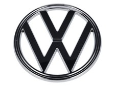 VW Bus T2 T2b BJ 73-79 VW Emblem Zeichen Neu Original NOS Chrom 241853601E