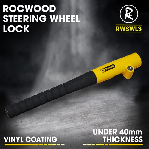 Steering Wheel Lock Heavy Duty Baseball Bat Anti Theft Car Van Vehicle Security