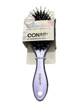 Conair Colorvibes Everyday Stylers Satin Metallic Finish Hair Brush, 1 ct
