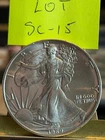 1989 American Silver Eagle Dollar $1 BU 1 Troy Oz .999 Fine Silver Lot SC-16