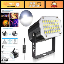 Super Bright 36 LED Mini Strobe Light - Sound Activated for Parties, Disco, KTV,