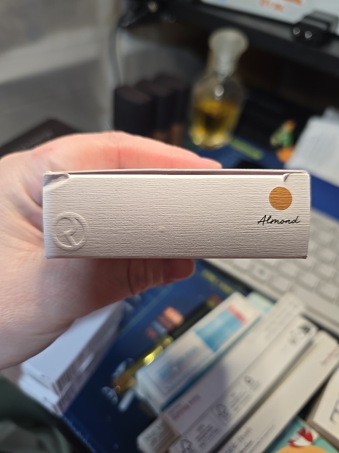 Rare Beauty True To Myself Tinted Pressed Finishing Powder Almond 0.28oz NIB