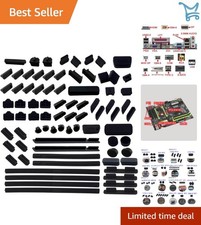 80 PCS Computer Laptop  Motherboard Anti-Dust Plugs Protect Ports Covers