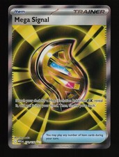Mega Signal 171/132 Holo Ultra Rare Mega Evolution Pokemon Cards