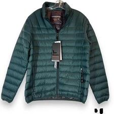 Hawke Pro Series Packable Down Jacket Men’s Large Pine Green Duck Down Outdoor