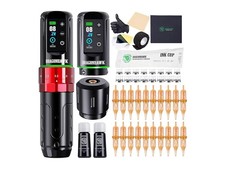 DRAGONHAWK L3 7 STROKES 2.4-4.2MM DUAL 2000MAH BATTERIES WIRELESS TATTOO KIT