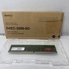 Synology RAM DDR4-2666 ECC UDIMM 8GB D4EC-2666-8G for Synology NAS servers