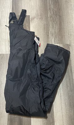 Reebok Outerwear Men s Ski/Snowboarding Snow Bib Pants, Black Size Medium NEW