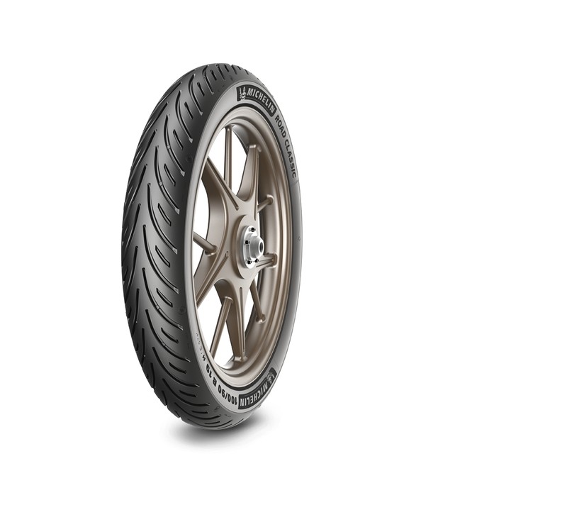 Pneu avant MICHELIN Road Classic 100/90-18 56H l'élégance et la performance premium