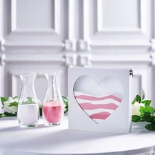 Fun Express Heart Sand Ceremony Frame - Home Decor - 1 Piece - 9"L x 1"W