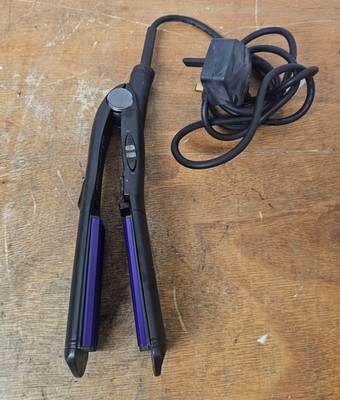 BaByliss Haar Crimpzange - C51c Ref 2165BU - Turmalin Keramik - Schwarz & Lila
