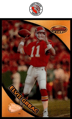 1997 Bowman's Best Elvis Grbac #79 card