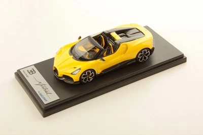 Looksmart LS544B 1/43 Voiture Modèle Bugatti W16 Mistral Jaune - Photo 1/4