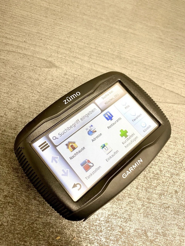 Motorrad Navi Garmin zumo 340LM Europa 45 Lebenszeitkarten. Nur zur Anzeige - Bild 3 von 4