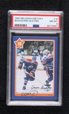 1982-83 Neilson Cookie Bar Wayne Gretzky Wayne Gretzky #18 PSA 8 HOF 19zq