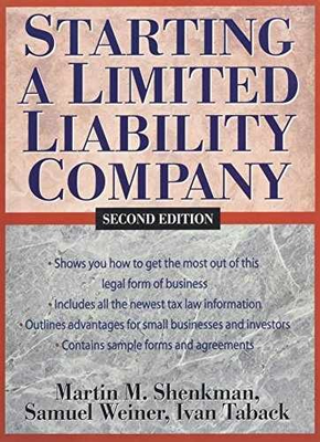#ad Starting a Limited Liability Company Paperback by Shenkman Martin M.; Good $7.45