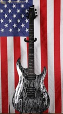 Schecter C-1 Silver Mountain - Black/Silver