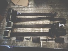 ASTRA MK5 VXR 3-DOOR GENUINE GM SEAT BELT SET FRONT & REAR ALL 4 & REAR BUCKLE