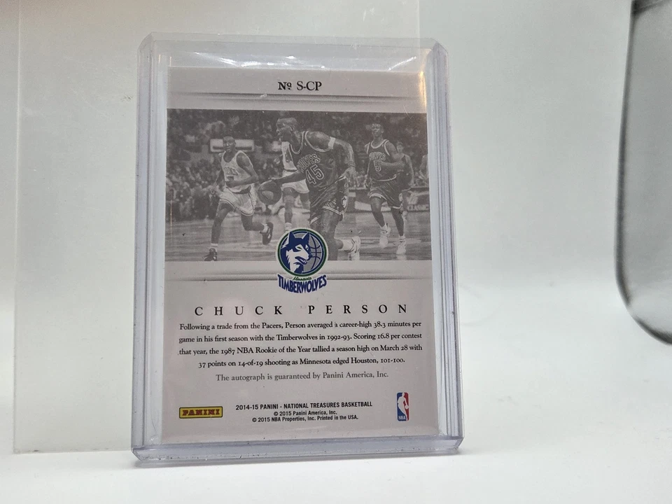 БАСКЕТБОЛЬНЫЙ МЯЧ С АВТОГРАФОМ ЧАКА ЧЕЛОВЕКА 2014-15 НАЦИОНАЛЬНЫЕ СОКРОВИЩА /75 - Изображение 2 из 2