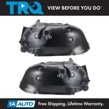 TRQ Front Inner Fender Liner Set For 2011-2014 GMC Sierra 2500 HD Sierra 3500 HD