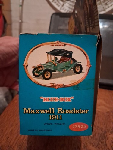 Vintage 1960's Blue Box Maxwell 1911 Maxwell Roadster Made In Hong Kong - Picture 4 of 7