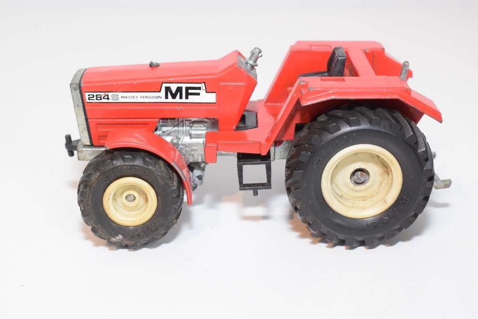 TRACTOR B95 1:32 GRAN Bretaña mf massey ferguson 284s 284 s rojo gris buen estado. Foto 2 de 4