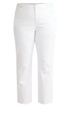 Terra  Sky 16W Petite Core Straight White Denim Jeans NWT