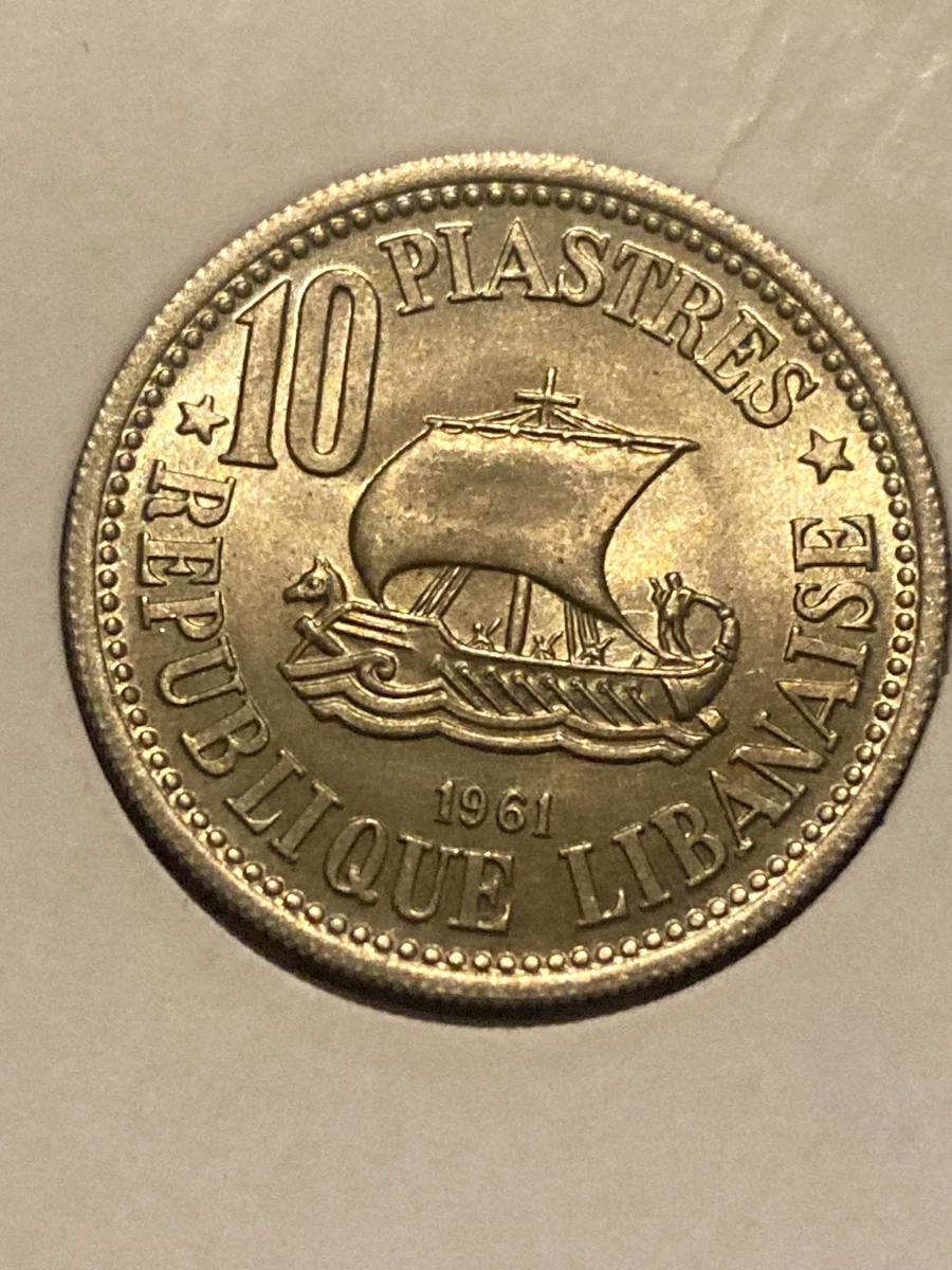 Copper-Nickel 1961 Lebanon Coins for sale | eBay
