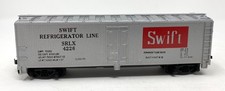 TYCO TRAINS HO SCALE 4226 SRLX 40' REEFER CAR SWIFT REFRIGERATOR LINE 329A