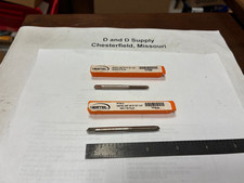 Lot of 2,  Hertel Spiral Point STI Taps, M4 x 0.7,  & M3.5 x 0.6, 2-FL, Plug