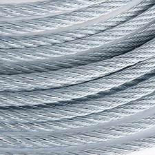 3/8" Galvanized Aircraft Cable Steel Wire Rope 7x19 (1000 Feet)