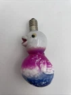Cute Vintage Milk glass Bird Lightbulb